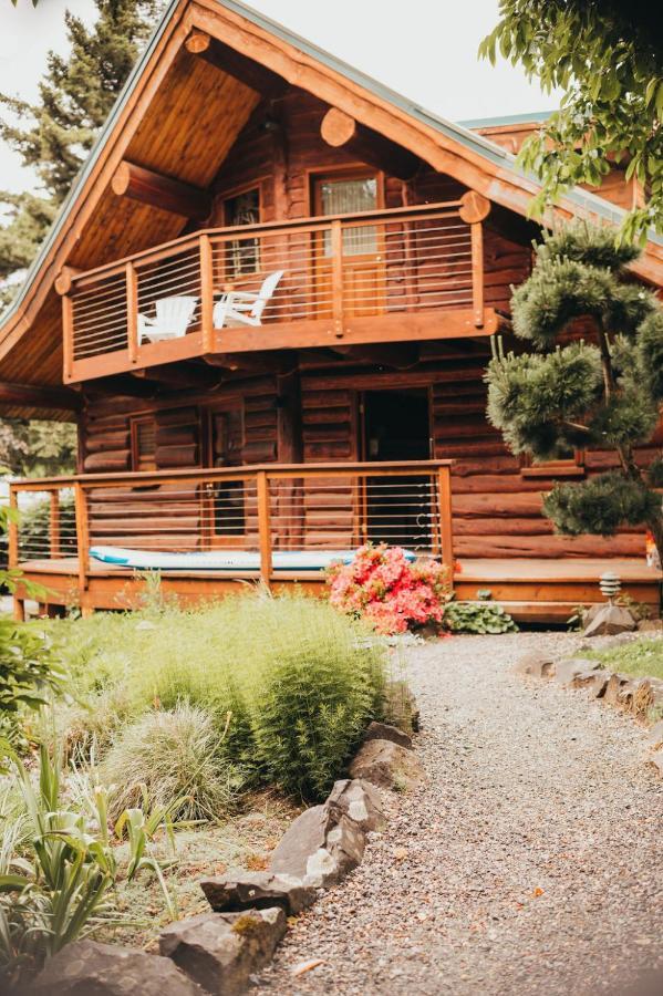 Wilder And Pine Riverside Cabins Stevenson Exteriör bild